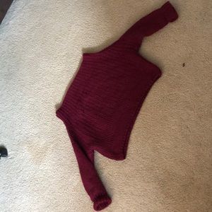 Over the shoulder top